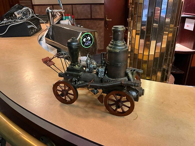 Decoratie stoomlocomotief - afbeelding 2 van  5