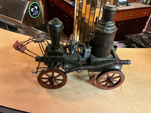 Decoratie stoomlocomotief - afbeelding 3 van  5