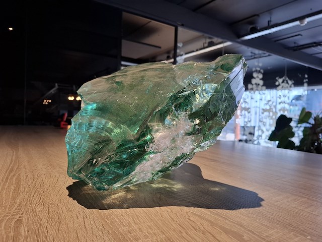 Decoratie stuk "brok glas" - afbeelding 3 van  5