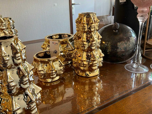 Decoratie vazen (3x) - afbeelding 1 van  3
