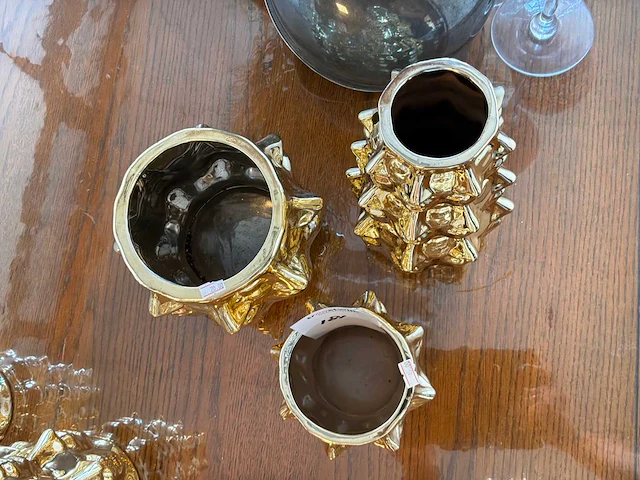 Decoratie vazen (3x) - afbeelding 3 van  3