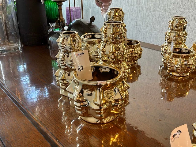 Decoratie vazen (3x) - afbeelding 2 van  3