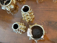 Decoratie vazen (3x) - afbeelding 3 van  3