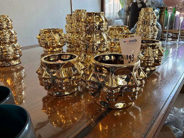 Decoratie vazen (3x) - afbeelding 1 van  3