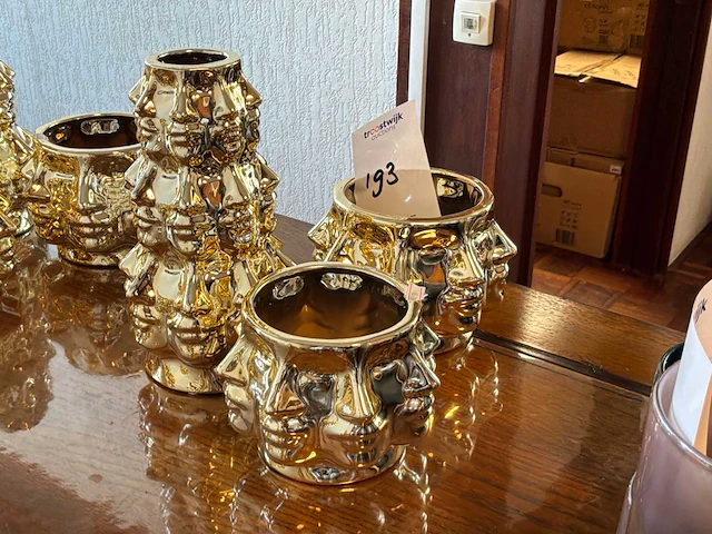 Decoratie vazen (3x) - afbeelding 2 van  3