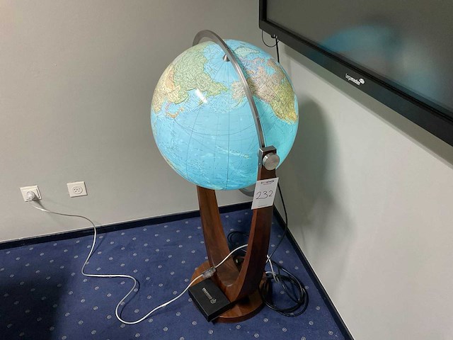 Decoratie wereldbol - afbeelding 3 van  3