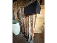 Decoratie zuil (1x vloerlamp) (3x) - afbeelding 3 van  4