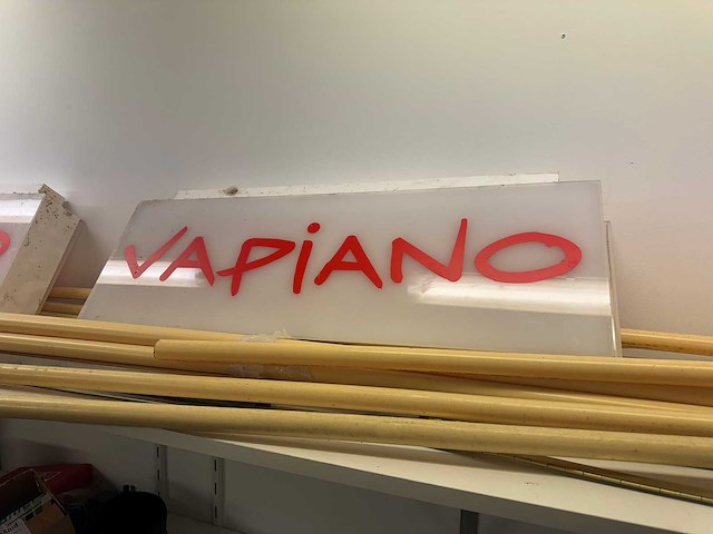 Decoratiebord "vapiano" (2x) - afbeelding 2 van  3