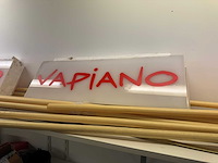 Decoratiebord "vapiano" (2x) - afbeelding 2 van  3