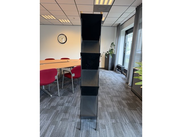 Decoratief folderrek, zwart - afbeelding 3 van  3