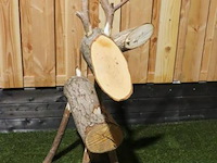 Decoratief hert - 87x35x130cm - afbeelding 4 van  4