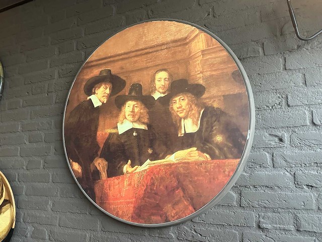 Decoratief wandbord (4x) - afbeelding 2 van  5