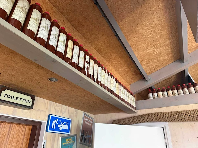 Decoratiemateriaal fles juttertje (130x) - afbeelding 2 van  5