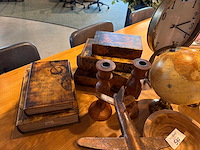 Decoratiemateriaal (hout/goud) - afbeelding 4 van  5