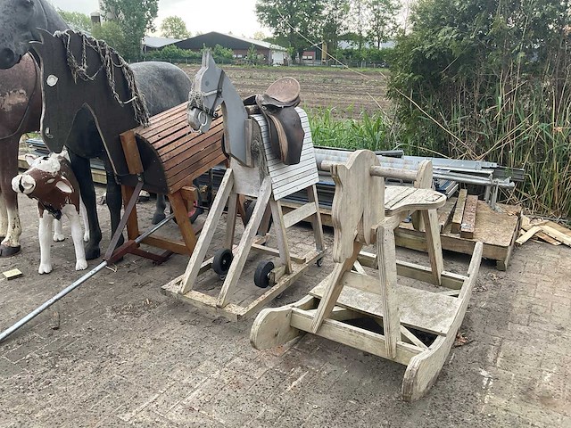 Decoratiemateriaal paard (3x) - afbeelding 1 van  9
