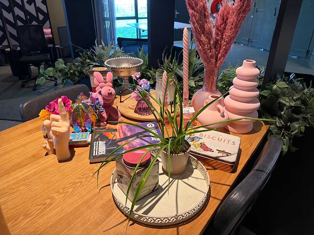 Decoratiemateriaal (roze) - afbeelding 1 van  5