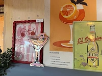 Decoratiemateriaal thema cocktailbar (5x) - afbeelding 3 van  4