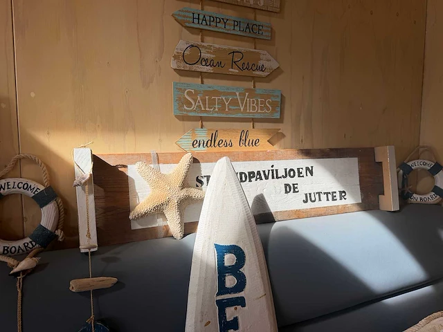 Decoratiemateriaal thema strand / beachclub (10x) - afbeelding 4 van  7