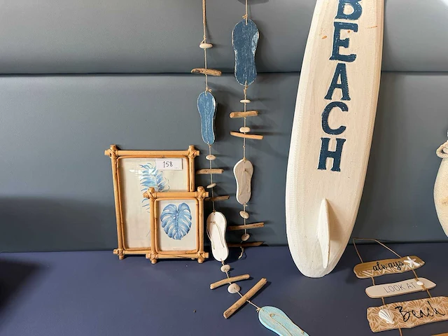 Decoratiemateriaal thema strand / beachclub (10x) - afbeelding 7 van  7
