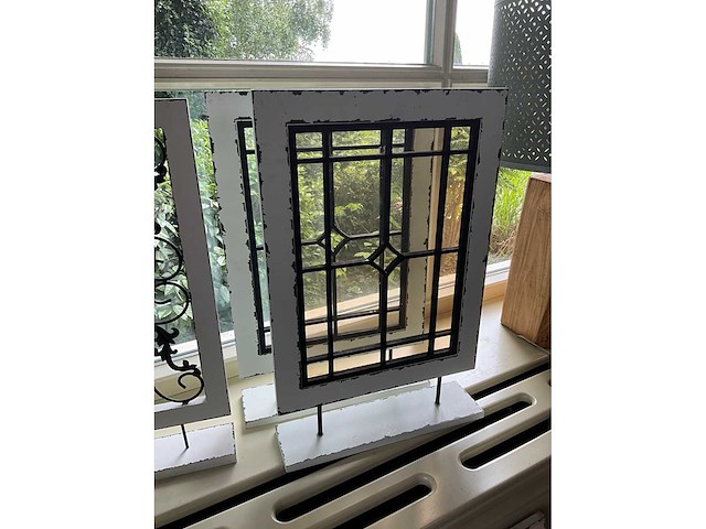 Decoratieschermen (6x) - afbeelding 4 van  5