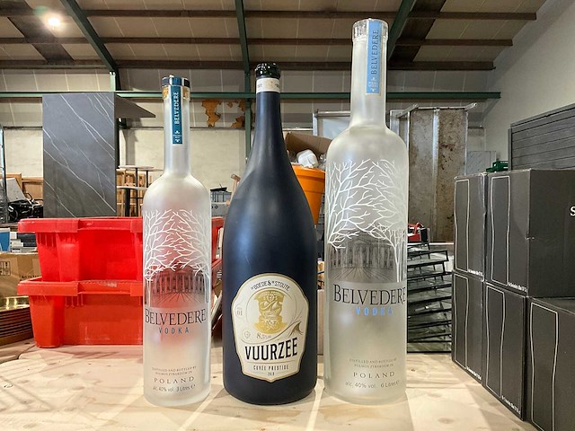 Decoratieve fles (3x) - afbeelding 1 van  1