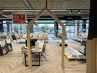 Decoratieve houten poort - afbeelding 1 van  4