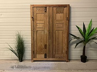 Decoratieve houten scheidingswand "deur" - afbeelding 1 van  10