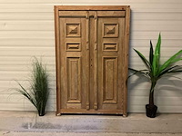 Decoratieve houten scheidingswand "deur" - afbeelding 7 van  10