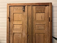 Decoratieve houten scheidingswand "deur" - afbeelding 5 van  10