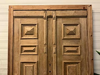 Decoratieve houten scheidingswand "deur" - afbeelding 9 van  10