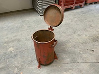 Decoratieve stalen bak - afbeelding 2 van  4