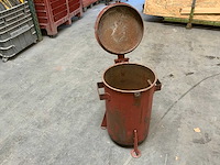 Decoratieve stalen bak - afbeelding 3 van  4