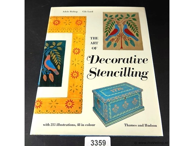 Decoratieve stencilling - afbeelding 1 van  5