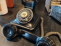 Decoratieve telefoon, zwart - afbeelding 2 van  3