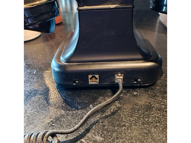 Decoratieve telefoon, zwart - afbeelding 3 van  3