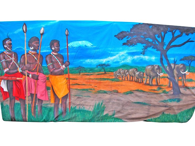 Decordoek: afrikaans - afbeelding 1 van  2