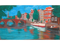 Decordoek: amsterdam overdag - afbeelding 1 van  2