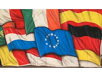 Decordoek: europese vlaggen - afbeelding 1 van  2