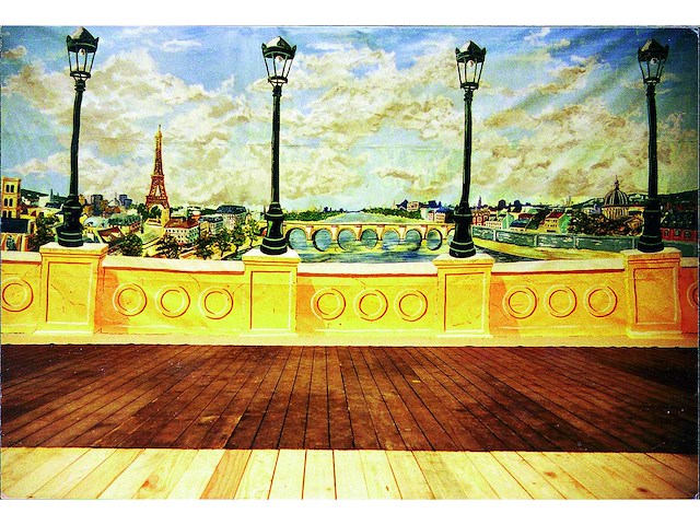 Decordoek: frankrijk parijs - afbeelding 1 van  2