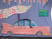 Decordoek: jukebox - afbeelding 1 van  3