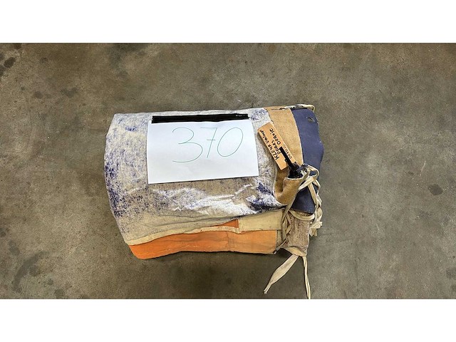 Decordoek: kleurverloop paars oranje - afbeelding 2 van  2