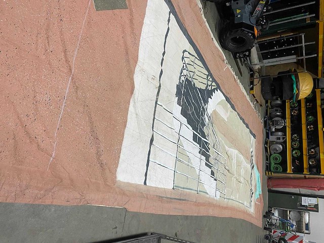 Decordoek: trap flatgebouw - afbeelding 7 van  7