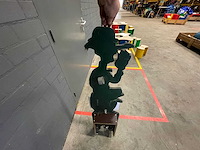 Decorpaneel schreeuwende man - afbeelding 3 van  4