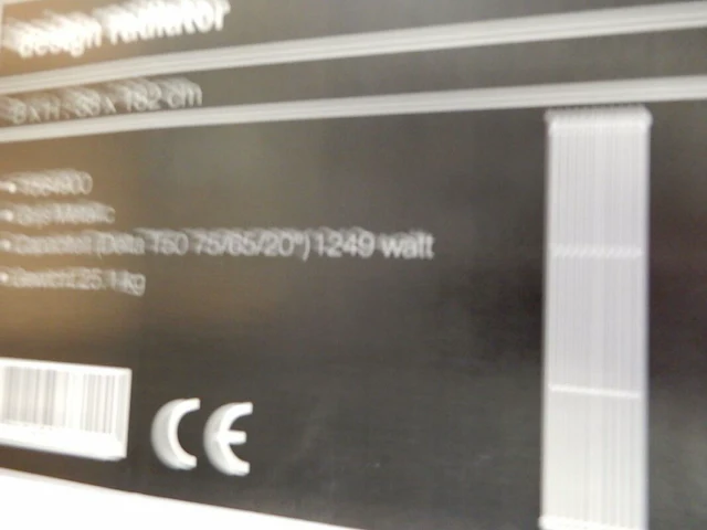 Decorradiator, antraciet, 1820x380 - afbeelding 4 van  4