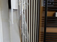 Decorradiator, drl, multikolom, wit, 1800x350