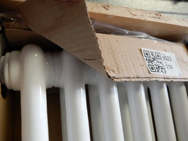 Decorradiator, drl, multikolom, wit, 1800x350 - afbeelding 2 van  2