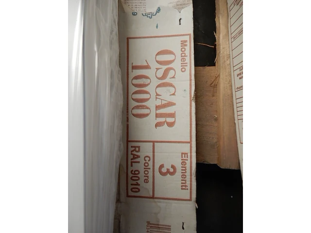 Decorradiator, global, oscar, wit, 1050x240x90 - afbeelding 5 van  5