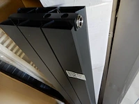 Decorradiator, thermrad, alustyle, antraciet, 1833x240 - afbeelding 2 van  3