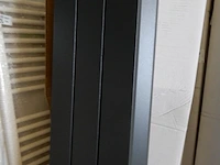 Decorradiator, thermrad, alustyle, antraciet, 1833x240 - afbeelding 2 van  3