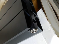 Decorradiator, thermrad, alustyle, antraciet, 1833x240 - afbeelding 3 van  3